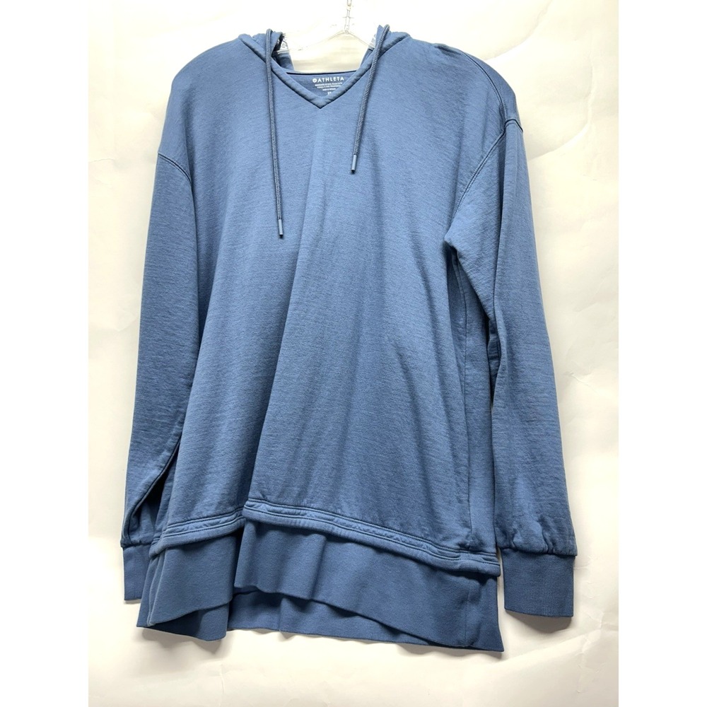 Athleta Sundown Alliance Hoodie Women's XS Blue Pullover (D7)